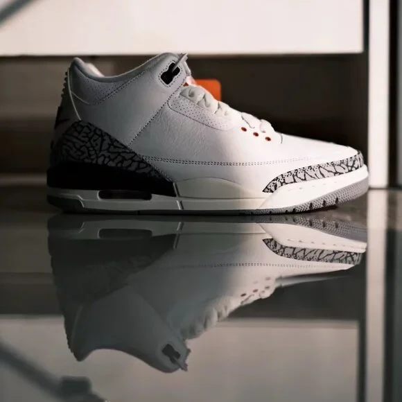 Jordan Air Jordan 3 White Cement Reimagined White Cement us9